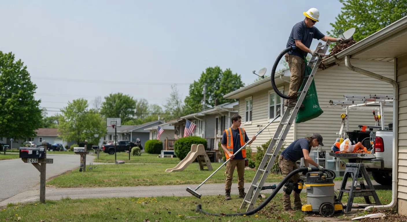 Gutter Installation in Bunker Hill, IL near me